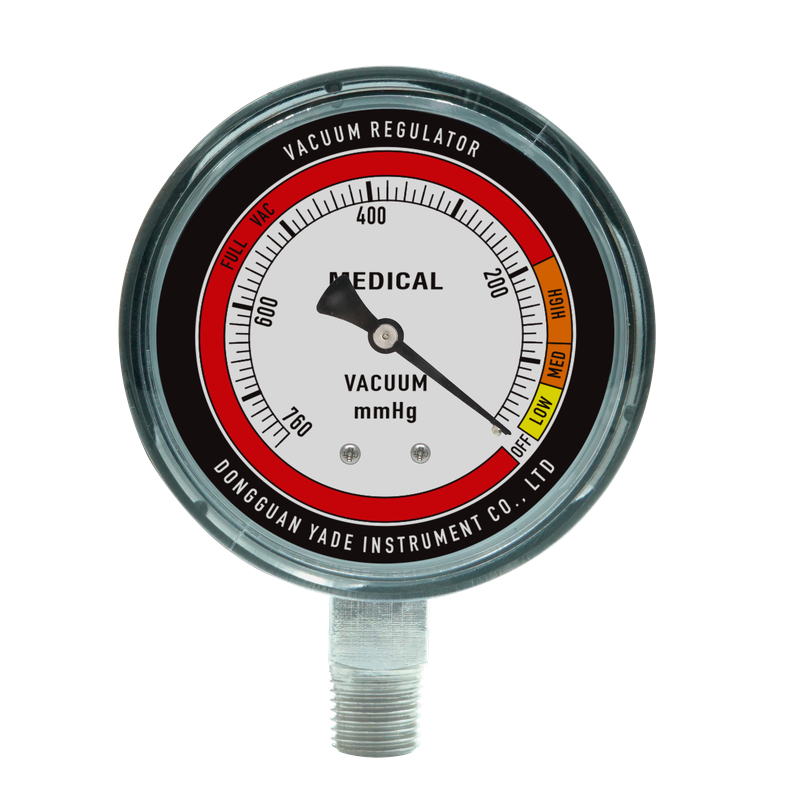 60MM径向医用真空负压表