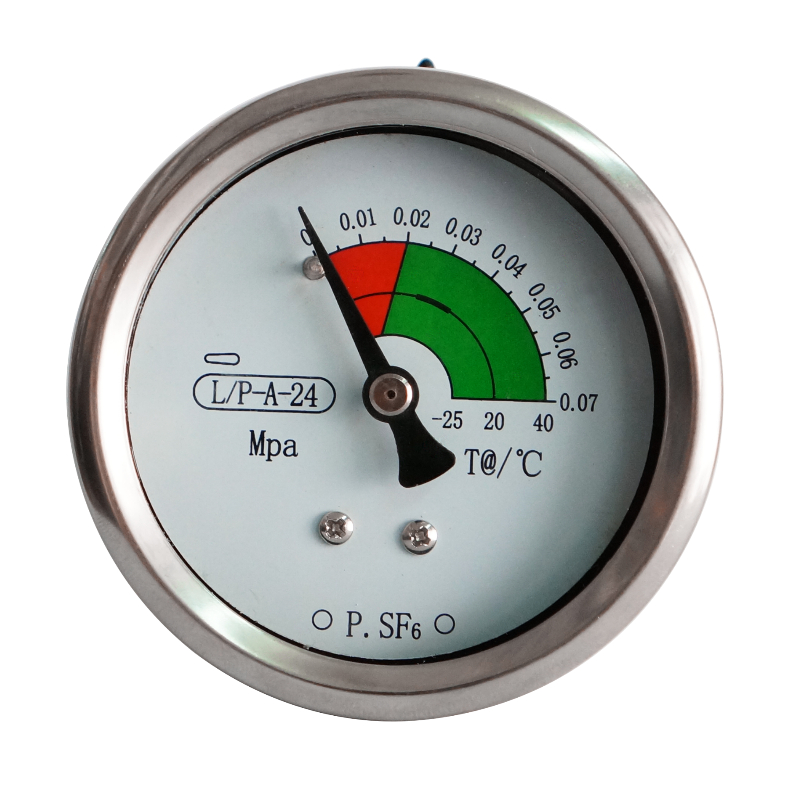 60MM常规型SF6气体密度压力表